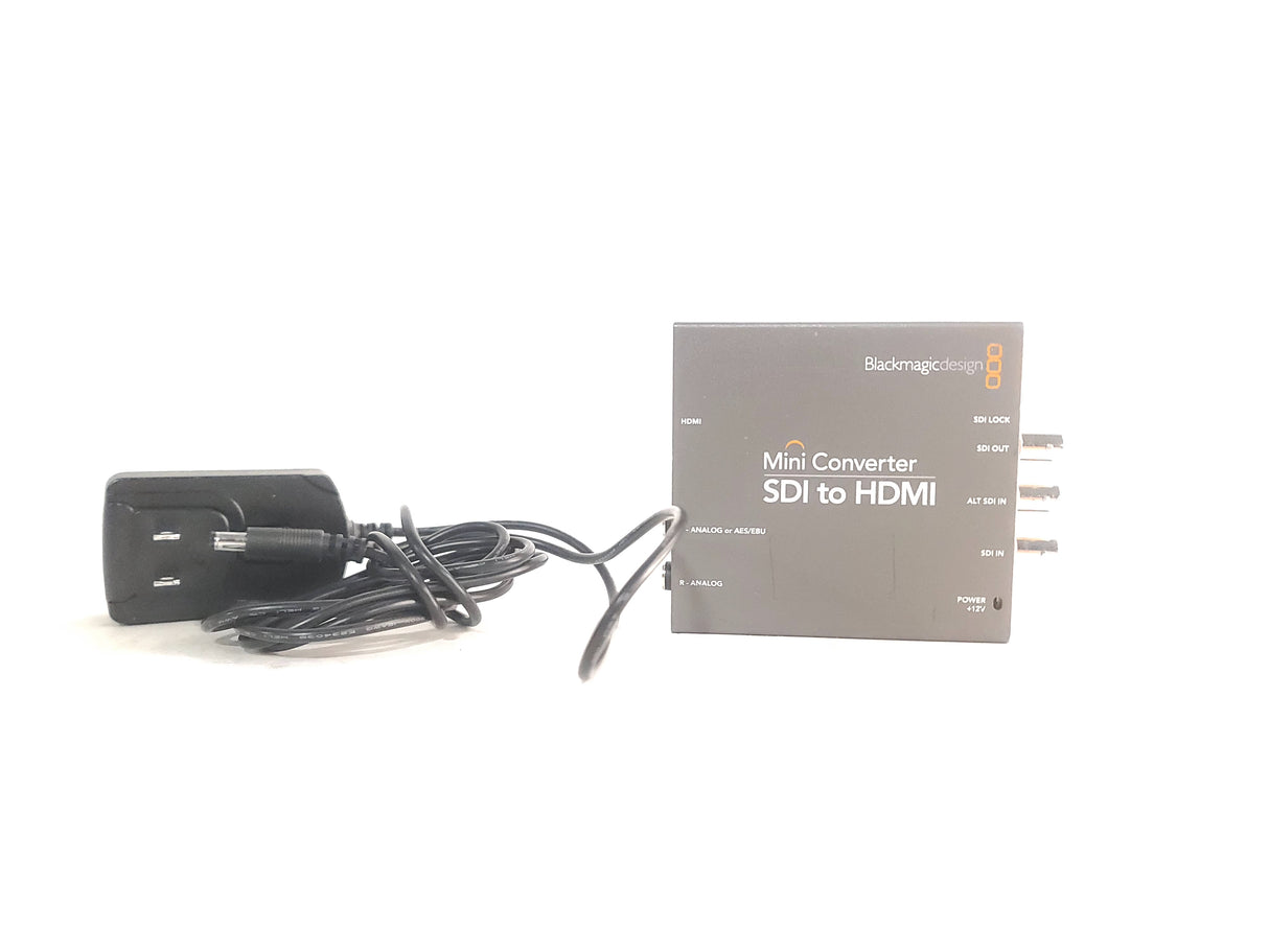 Blackmagic Design CONVMBSH4K6G SDI to HDMI 6G Auto-Switching SD/HD/UltraHD Mini Converter w/ 12V PSU