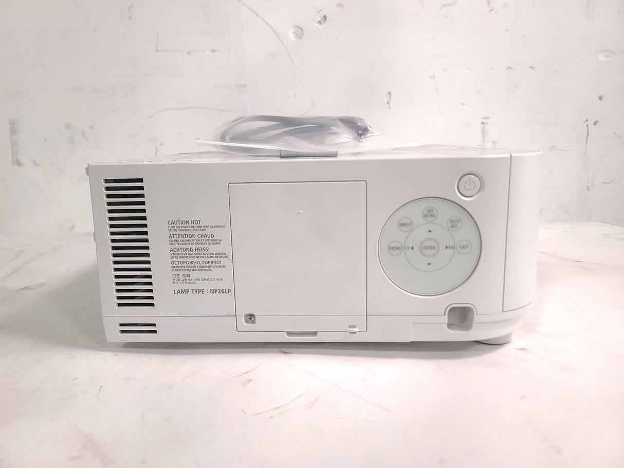 NEC PA622U 6,200 Lumens WUXGA 3-Chip DLP Projector (1652 Hours) NO LENS