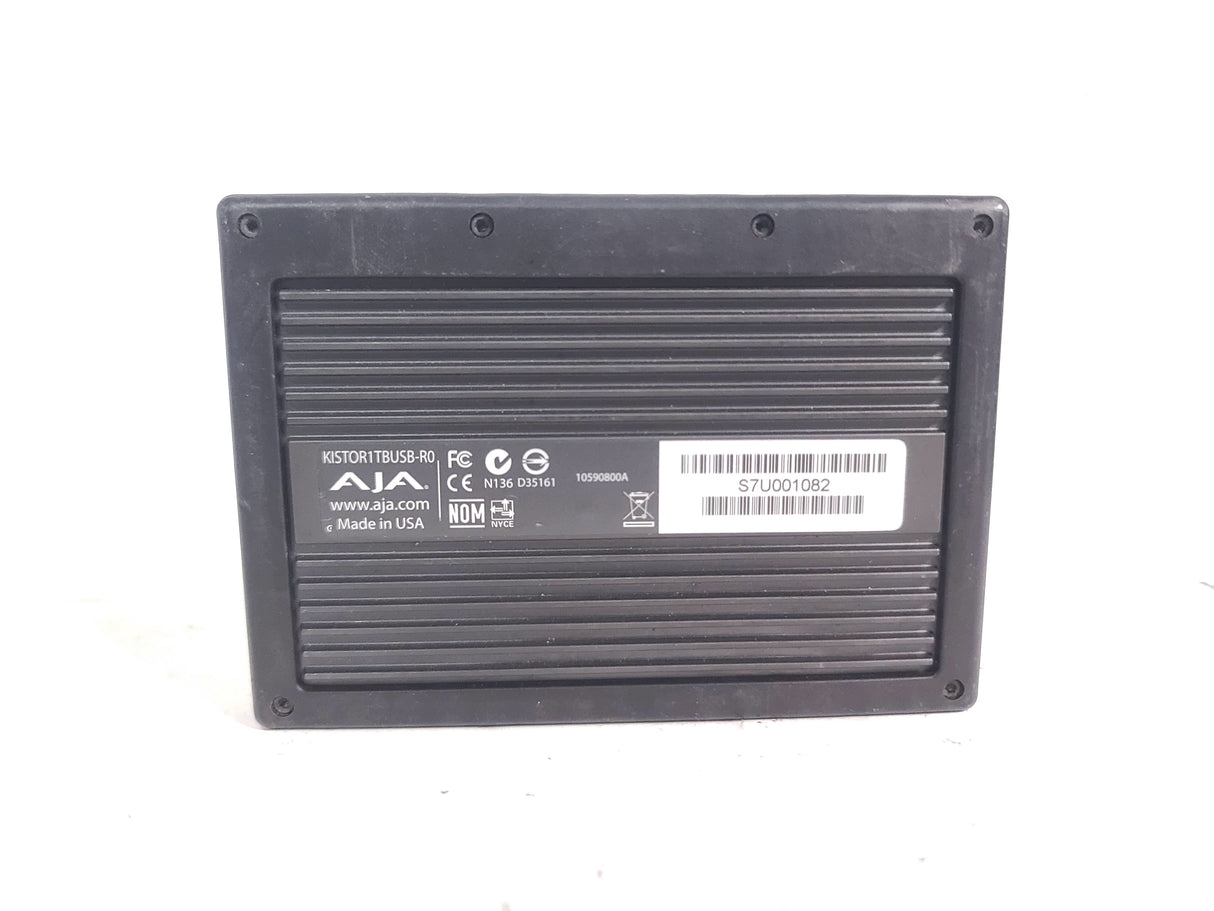 AJA KISTOR1TBUSB-R0 1TB-USB HDD Storage Module for Ki Pro
