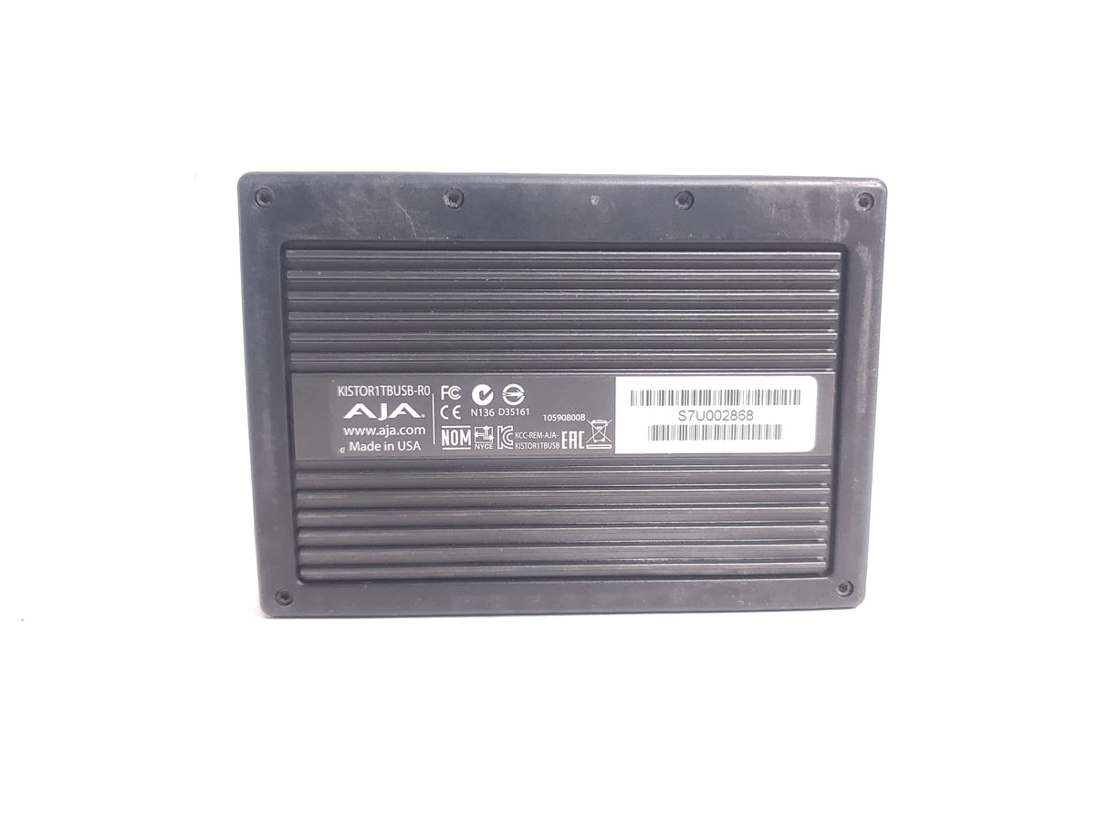 AJA KISTOR1TBUSB-R0 1TB-USB HDD Storage Module for Ki Pro
