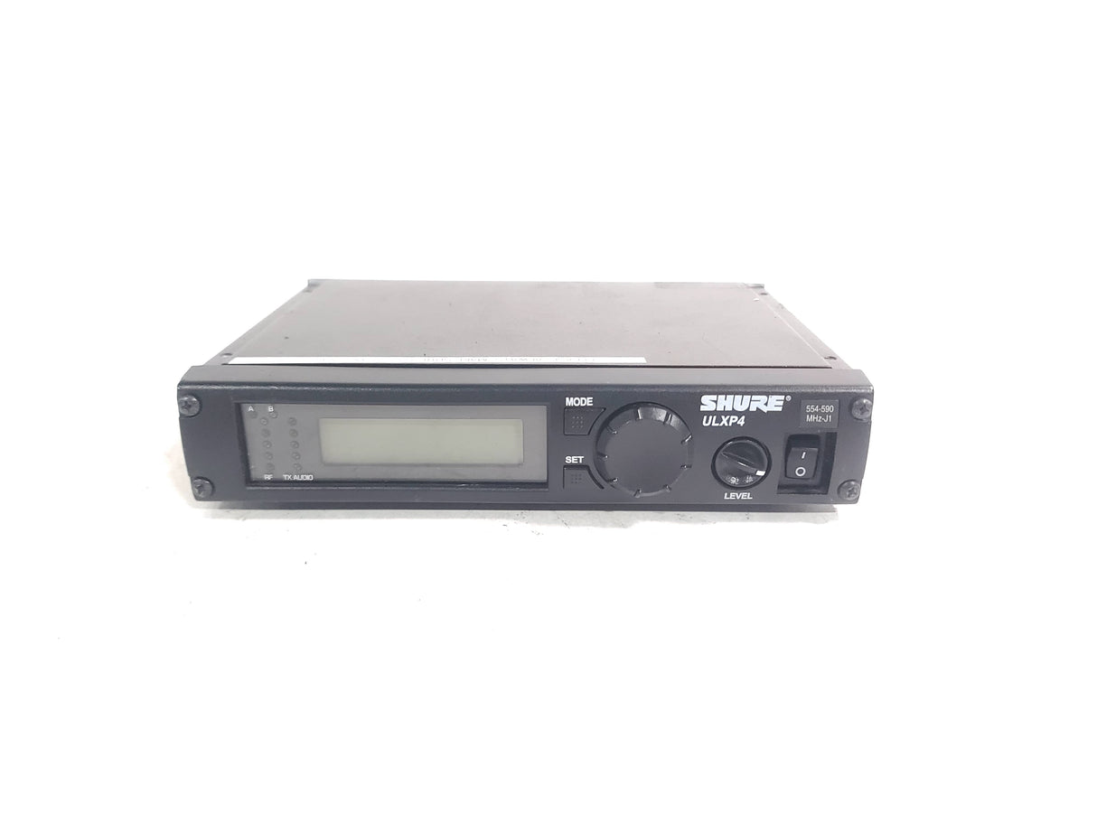 Shure ULXP4 Professional Diversity Receiver Kit (J1: 554-590MHz) w/ ULX BodyPack System and SM58 Microphone in Hard Case
