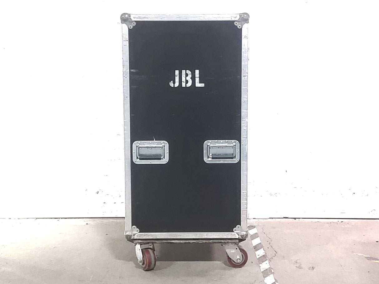 Indy Case 21RU Wheeled Rack Case w/ Patch Panel and Spare Cables