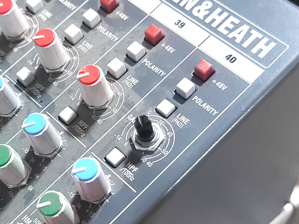 Allen & Heath GL2800 Analog Mixing Console w/ RPS11 Power Supply