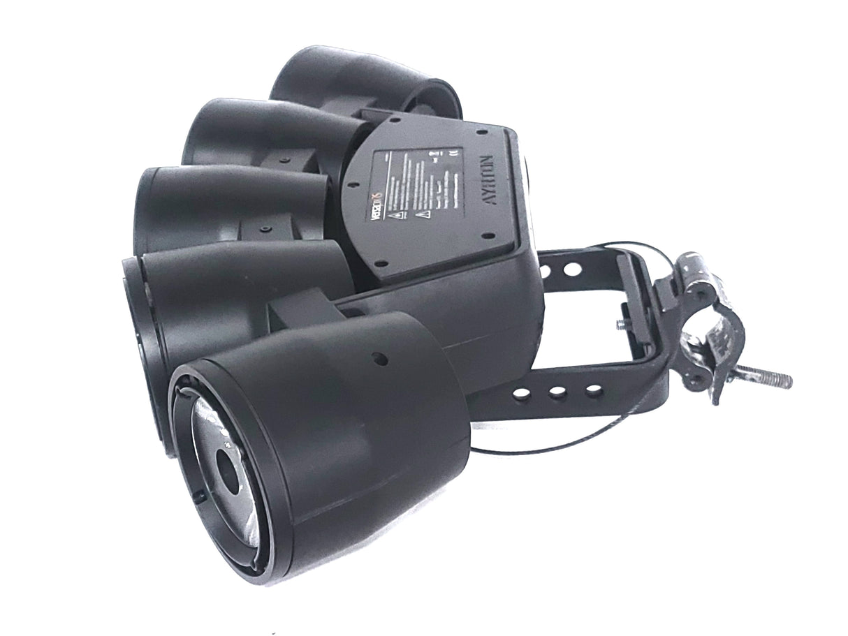 (3) Ayrton Versapix RS LED Lights w/ (3) PSU Cables, (3) Mounting Brackets & (3) Safety Cables in Wheeled Road Case