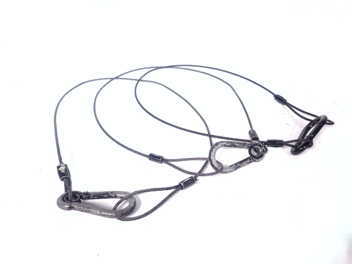 (3) Chauvet Legend P230SR Beam Moving Head Lights (1117,1186,952 Hours) w/ (6) Mounting Brackets, (3) Safety Cable, in Wheeled Road Case