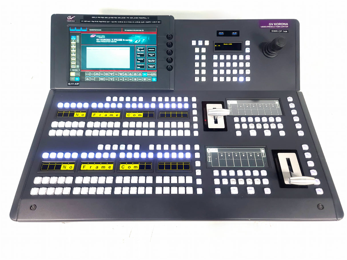 Grass Valley Korona PNL-200 Switcher Surface