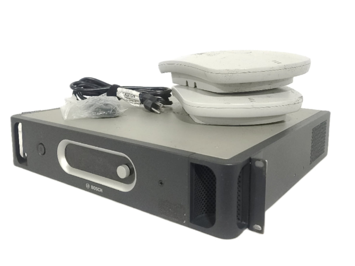 Bosch DCN-WCCU-UL Wireless Central Control Unit w/ Bosch DCN-WAP Wireless Access Points in Hard Carry Case