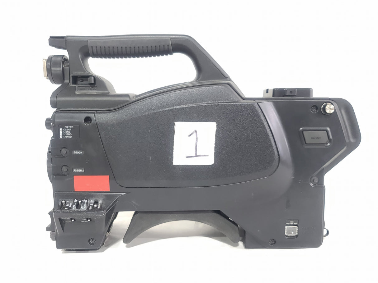 Sony HSC-100R HD/SD Digital Triax Broadcast Camera Chain (NO LENS) w/ Accessories in Wheeled Road Case