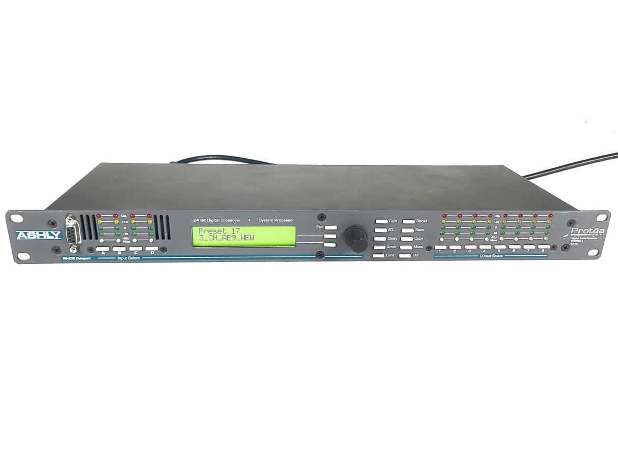 Ashly Protea System II 4.24C Digital Crossover/System Processor (BAD KNOB)