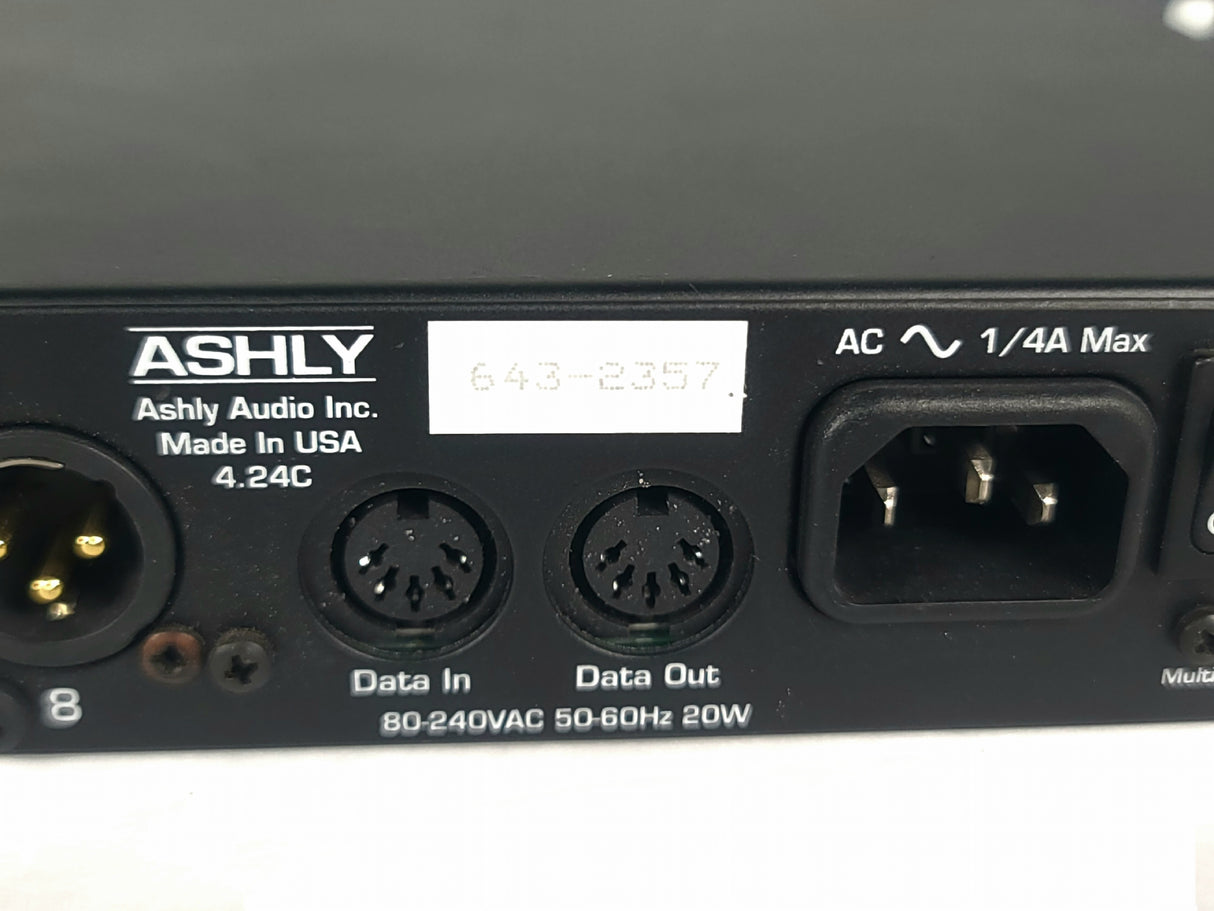 Ashly Protea System II 4.24C Digital Crossover/System Processor (BAD KNOB)