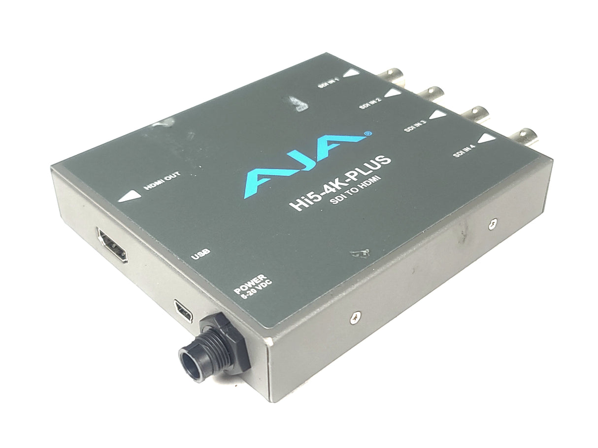AJA Hi5-4K-Plus SDI to HDMI w/ PSU