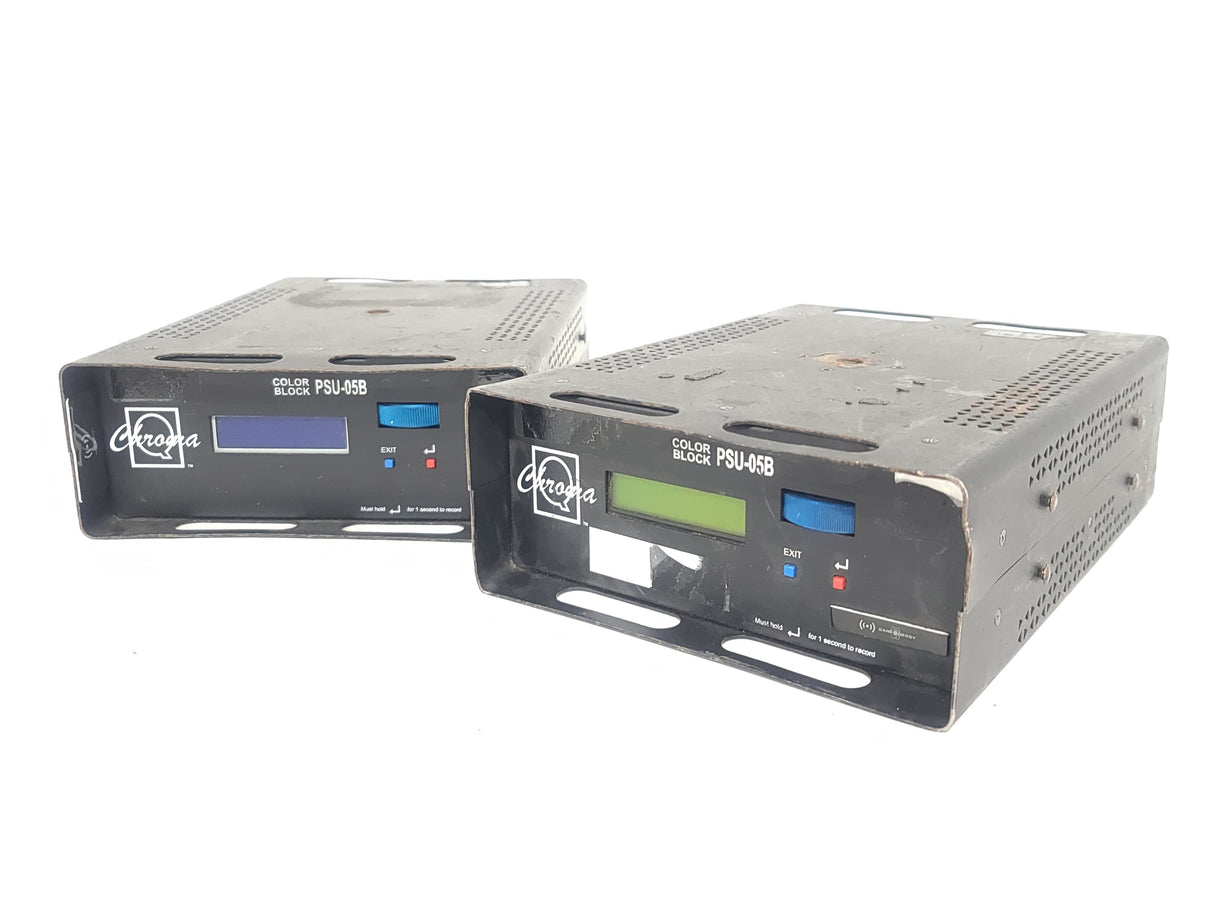(2) Chroma-Q Color Block 5 Way Power Supply Units