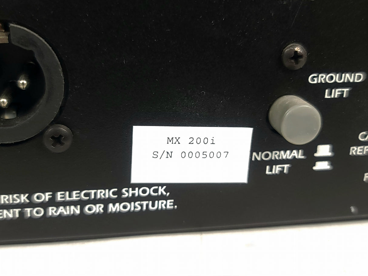 EAW MX200i CCEP Signal Processor