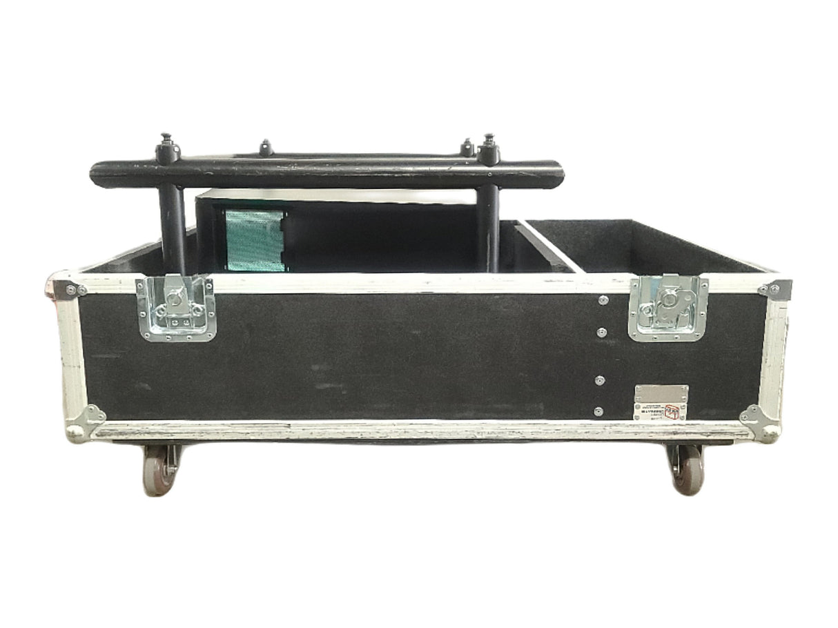 Christie D12HD-H (Lamp 1 729, Lamp 2 815 Hours) 10,000 Lumens HD 0.95" DLP x 1 1080P Large Venue Projector (NO LENS) In Wheeled Road Case