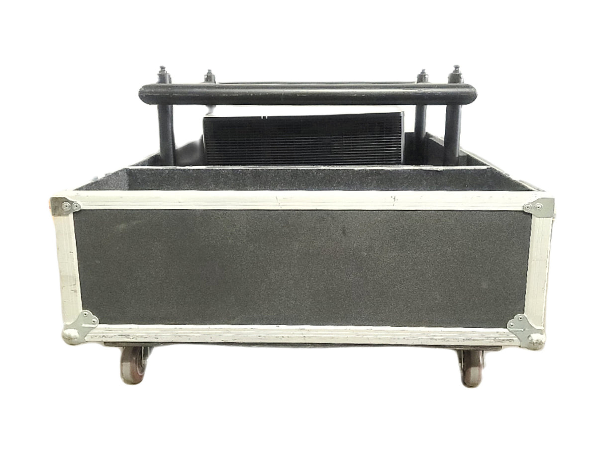 Christie D12HD-H (Lamp 1 729, Lamp 2 815 Hours) 10,000 Lumens HD 0.95" DLP x 1 1080P Large Venue Projector (NO LENS) In Wheeled Road Case