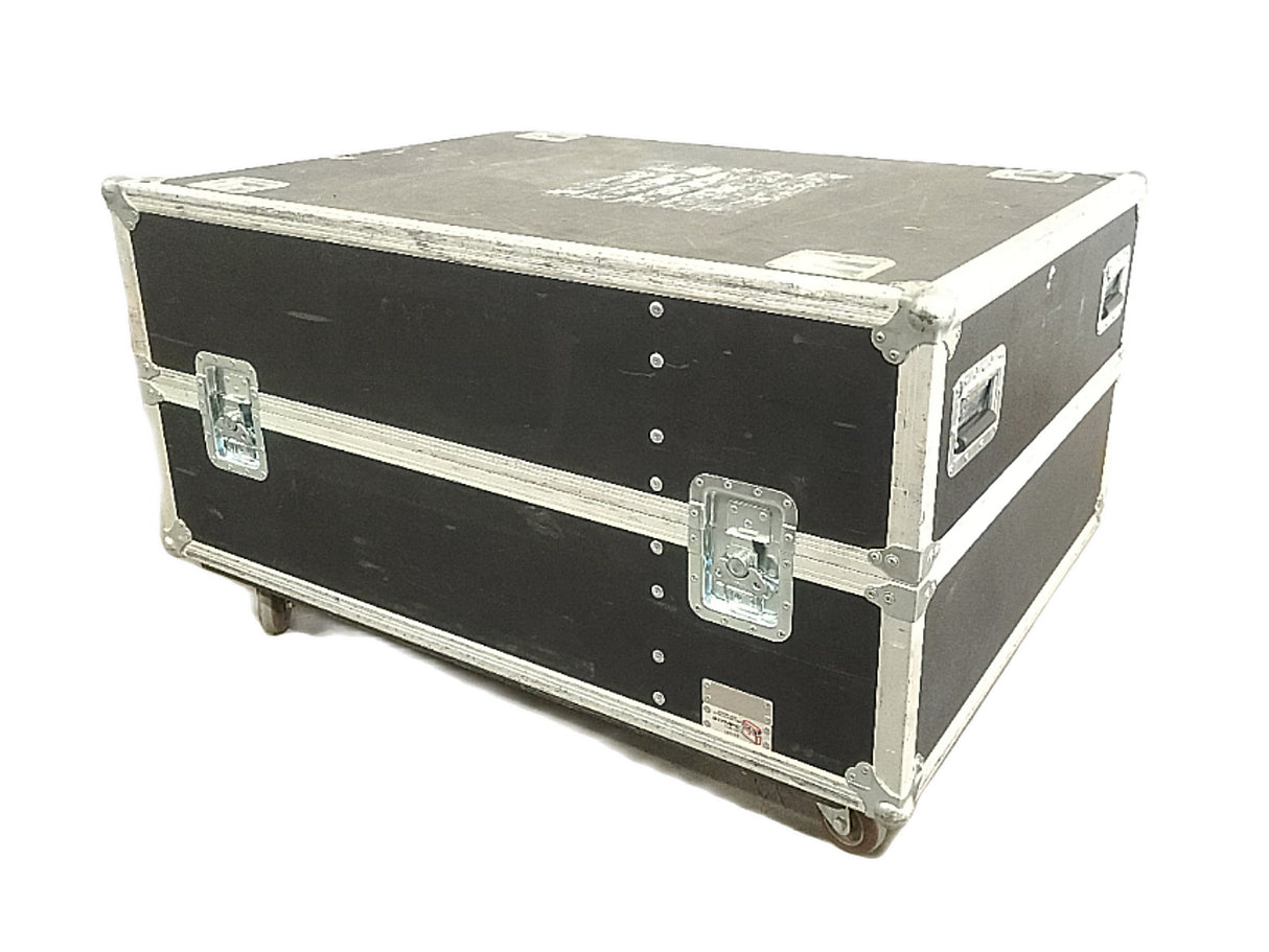 Christie D12HD-H (Lamp 1 729, Lamp 2 815 Hours) 10,000 Lumens HD 0.95" DLP x 1 1080P Large Venue Projector (NO LENS) In Wheeled Road Case