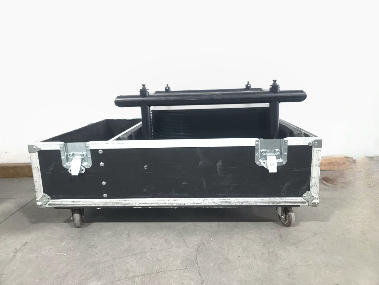 Christie D12HD-H (Lamp 1 396, Lamp 2 296 Hours) 10,000 Lumens HD 0.95" DLP x 1 1080P Large Venue Projector (NO LENS) In Wheeled Road Case