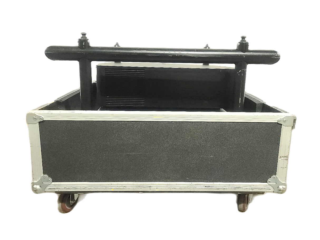 Christie D12HD-H (1209 & 1220 Hours) 10,000 Lumens HD 0.95" DLP x 1 1080P Large Venue Projector (NO LENS) In Wheeled Road Case
