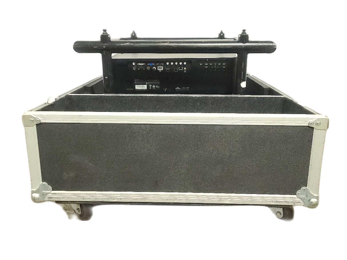 Christie D12HD-H (1209 & 1220 Hours) 10,000 Lumens HD 0.95" DLP x 1 1080P Large Venue Projector (NO LENS) In Wheeled Road Case