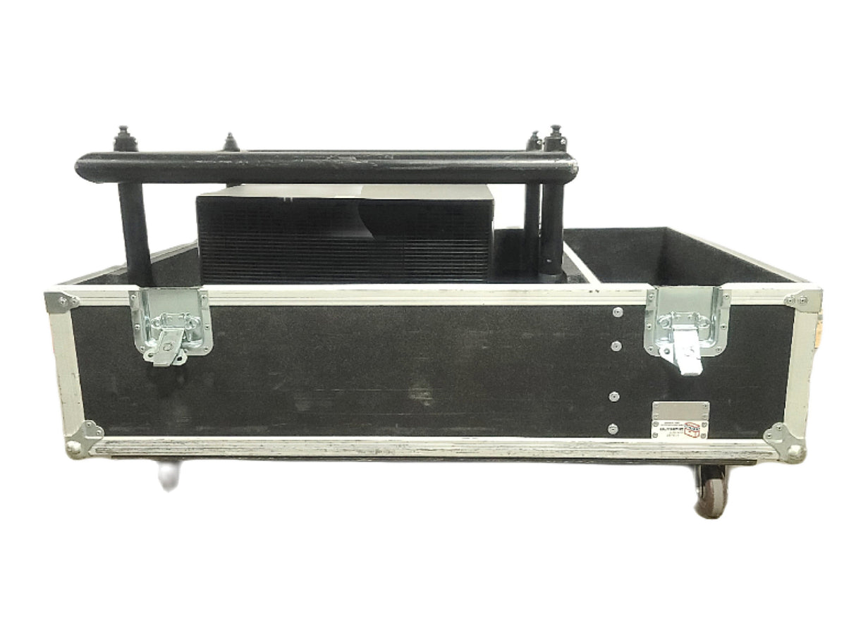Christie D12HD-H (1209 & 1220 Hours) 10,000 Lumens HD 0.95" DLP x 1 1080P Large Venue Projector (NO LENS) In Wheeled Road Case