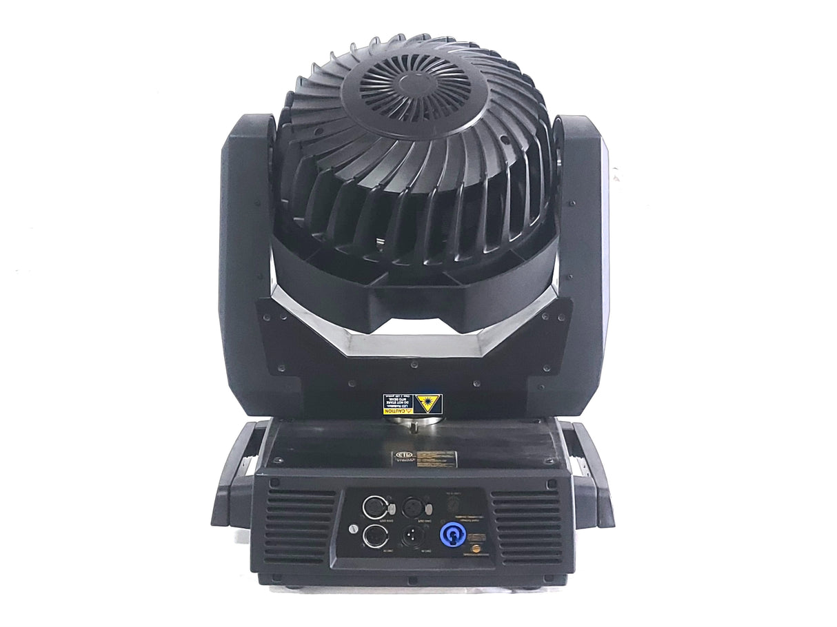 High End Systems Solawash 19 LED Moving Head Light w/ (2) Mounting Brackets, PSU Cables & Safety Cables in Wheeled Hard Case