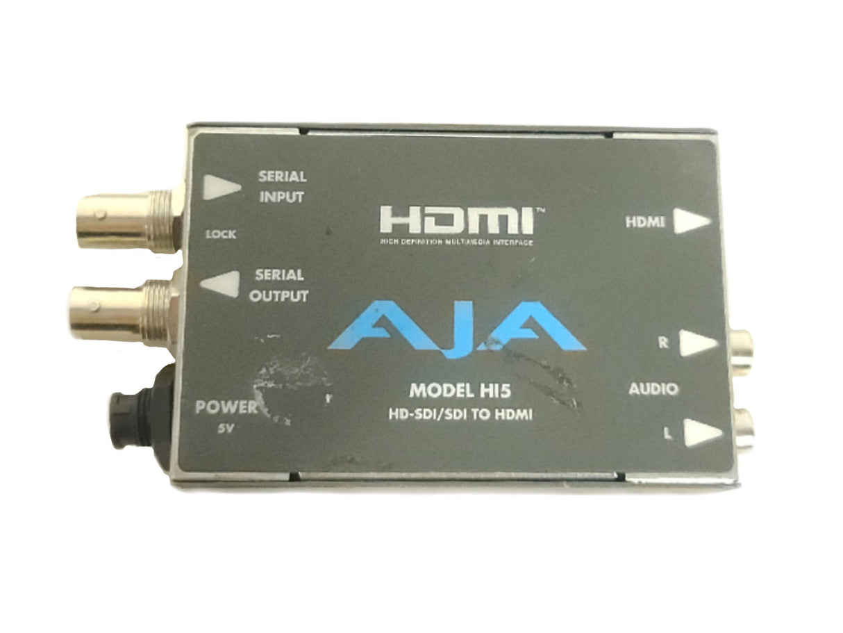 AJA Hi5 HD-SDI/SDI to HDMI Video and Audio Converter