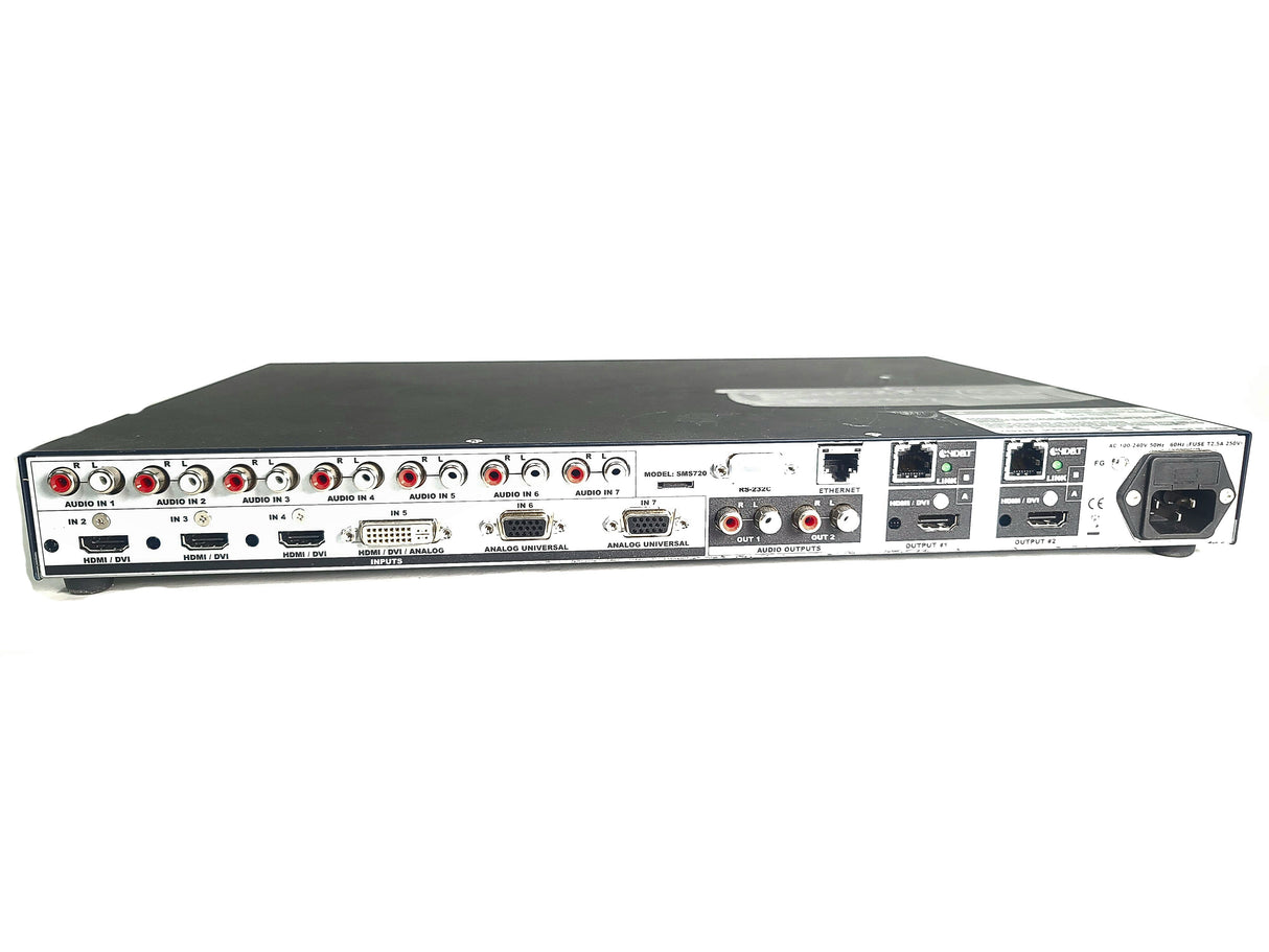 Analog Way Prima SMS720 Series 7x2 Seamless Matrix Video Switcher