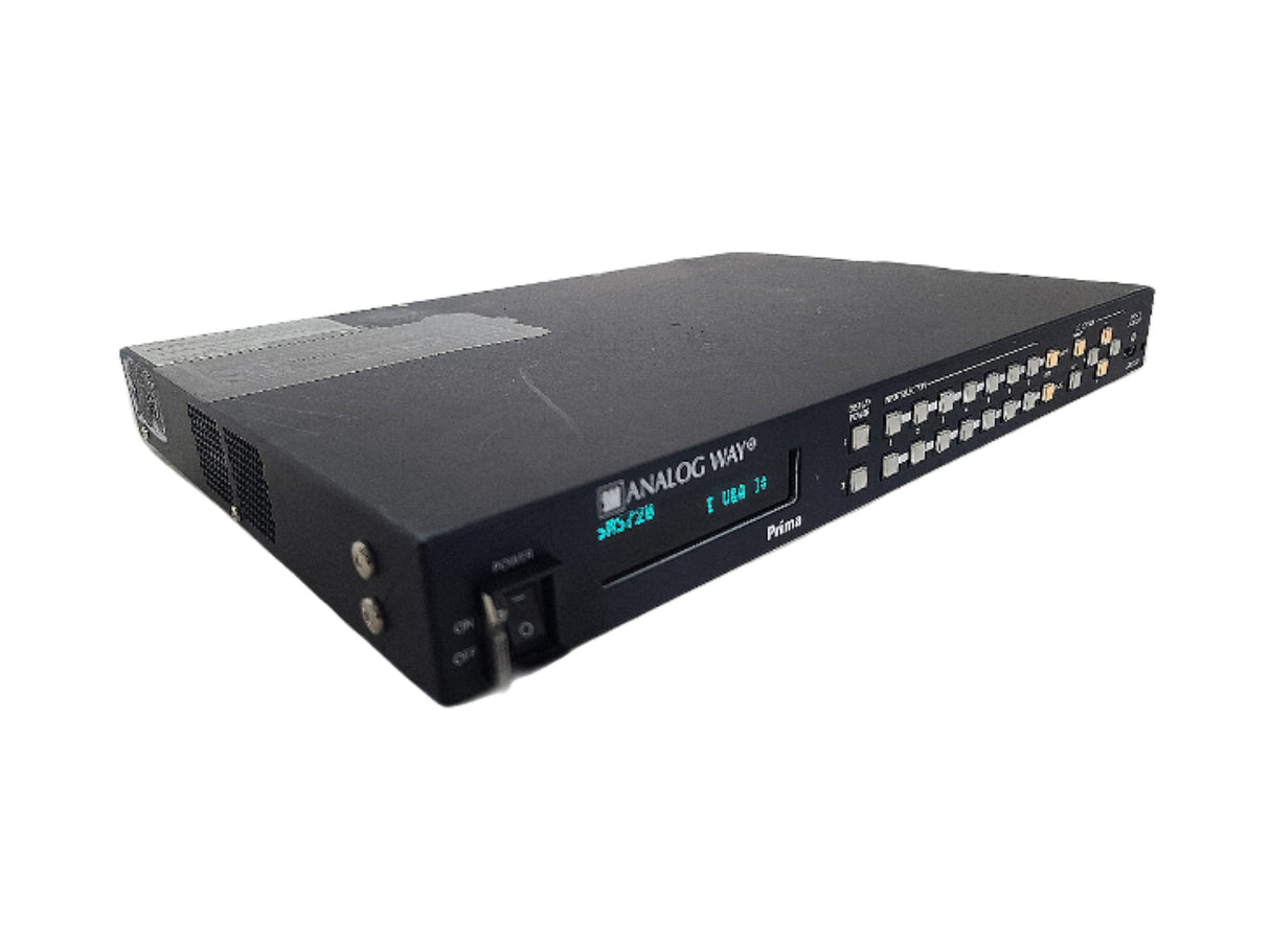 Analog Way Prima SMS720 Series 7x2 Seamless Matrix Video Switcher