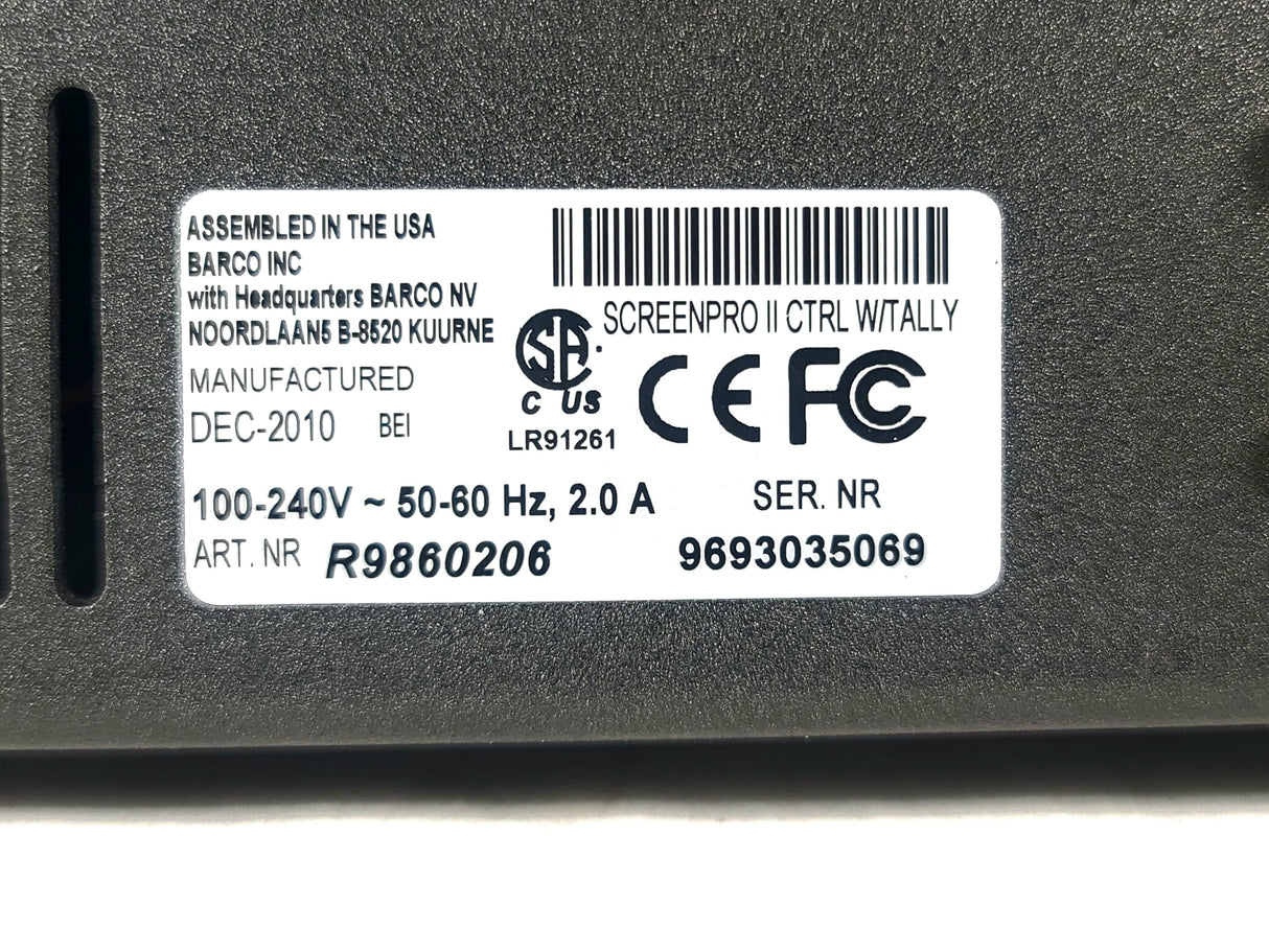 Barco R9860206 ScreenPRO-II Switcher w/ Hard Carry Case