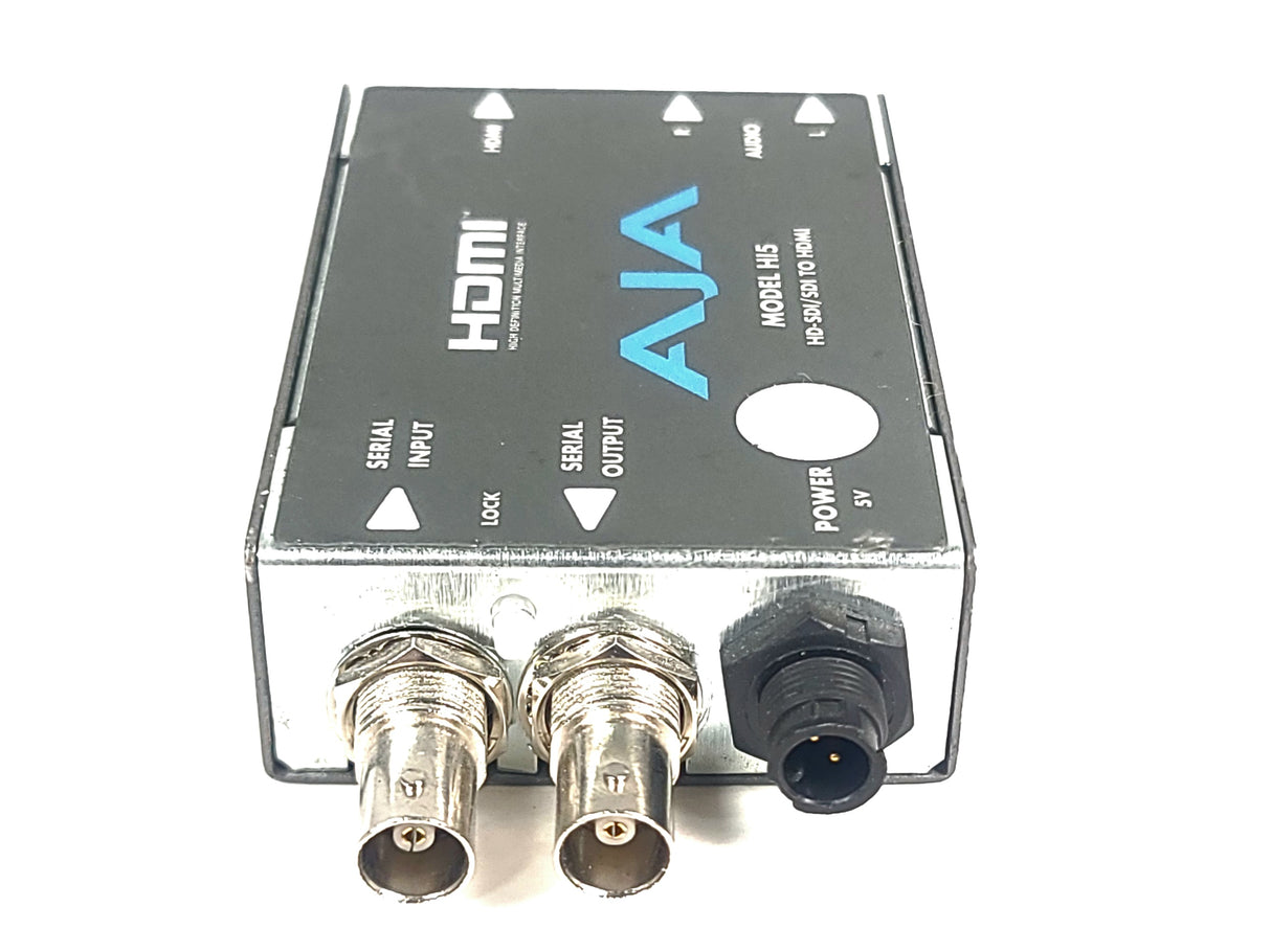 AJA Hi5 HD-SDI/SDI to HDMI Video and Audio Converter