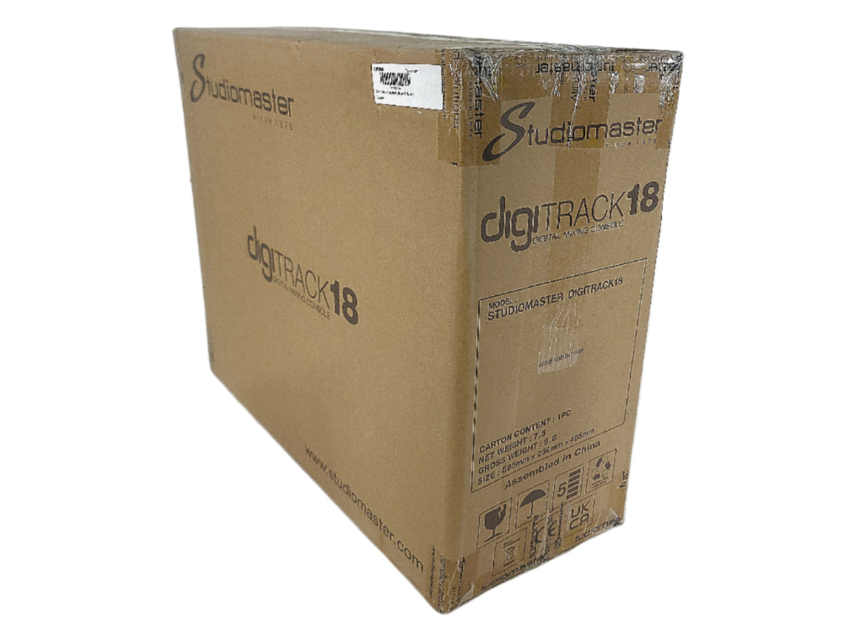 StudioMaster DigiTrack 18 Digital Mixing Console (New In Box)
