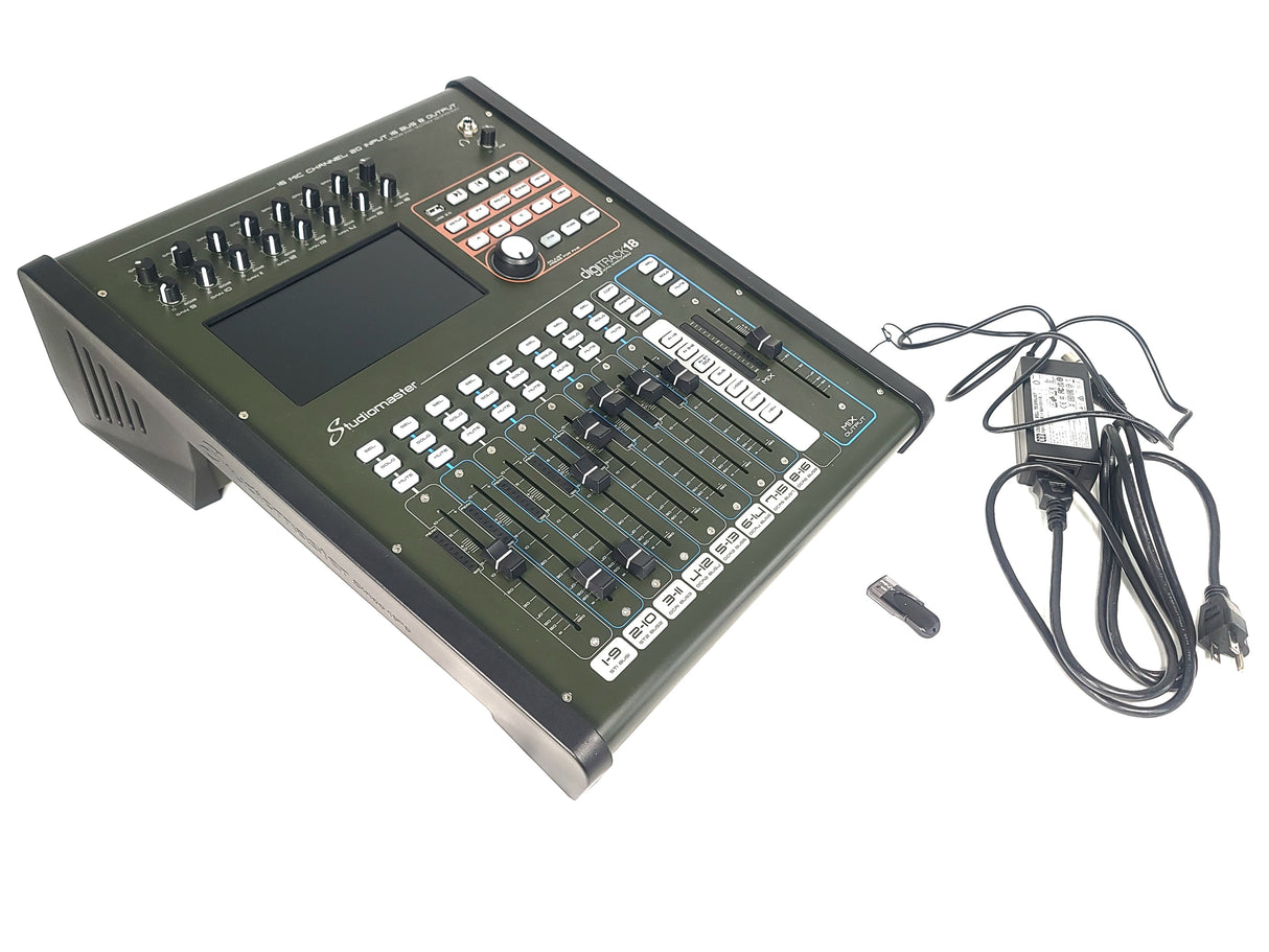 StudioMaster DigiTrack 18 Digital Mixing Console