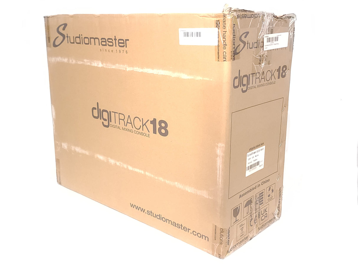 StudioMaster DigiTrack 18 Digital Mixing Console (New In Box)