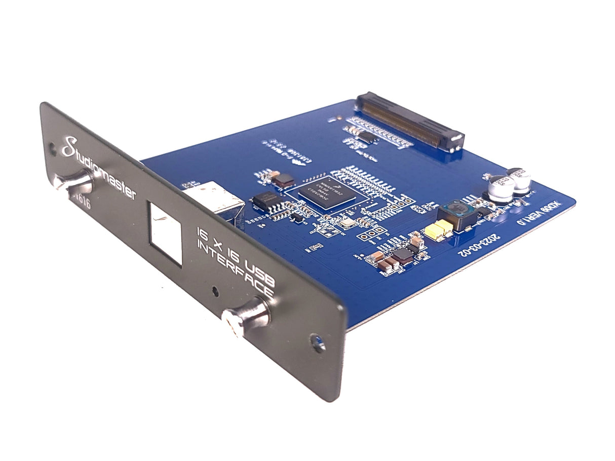 Studiomaster DTUSB1616 USB 2.0 Pluggable Rear Module for DigiTrack 18 Console (New In Box)