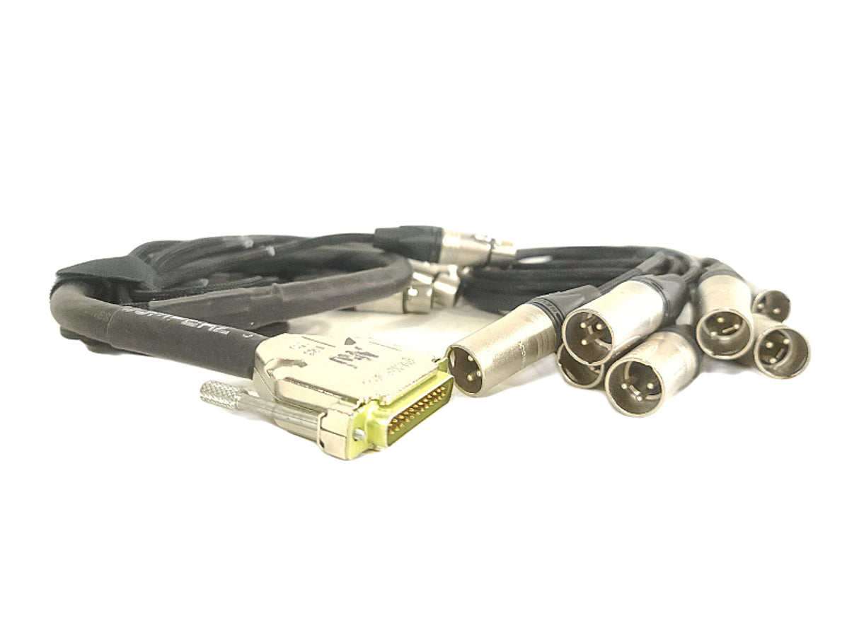 AJA FS2 Dual Channel Frame Synchronizer and Converter w/ 25 Pin To 8-Channel Female XLR-Input Breakout Cable, 25 Pin To 8-Channel Male XLR-Output Breakout Cable