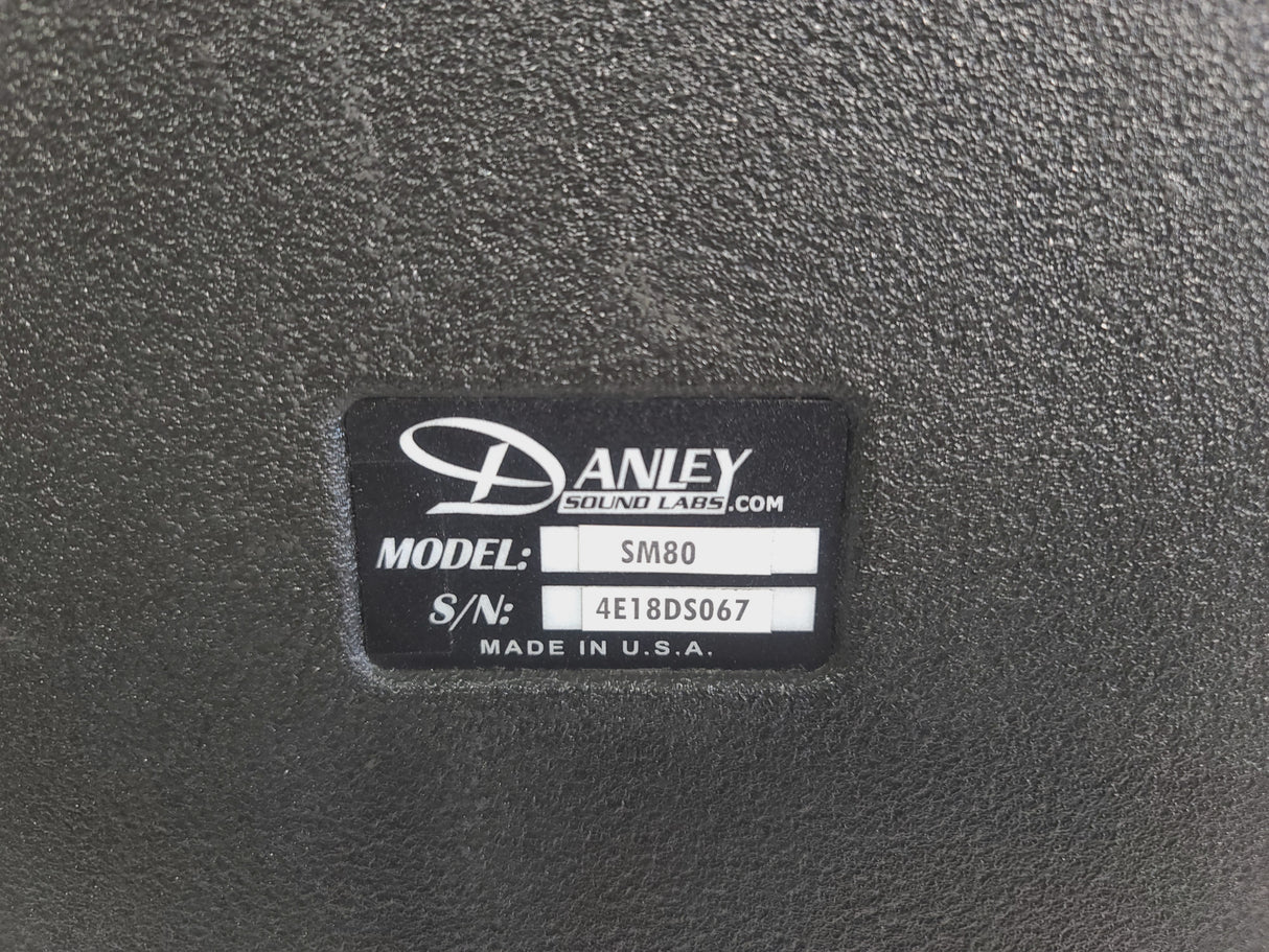 Danley Sound Labs SM80 High-Output Coaxial Passive Loudspeaker