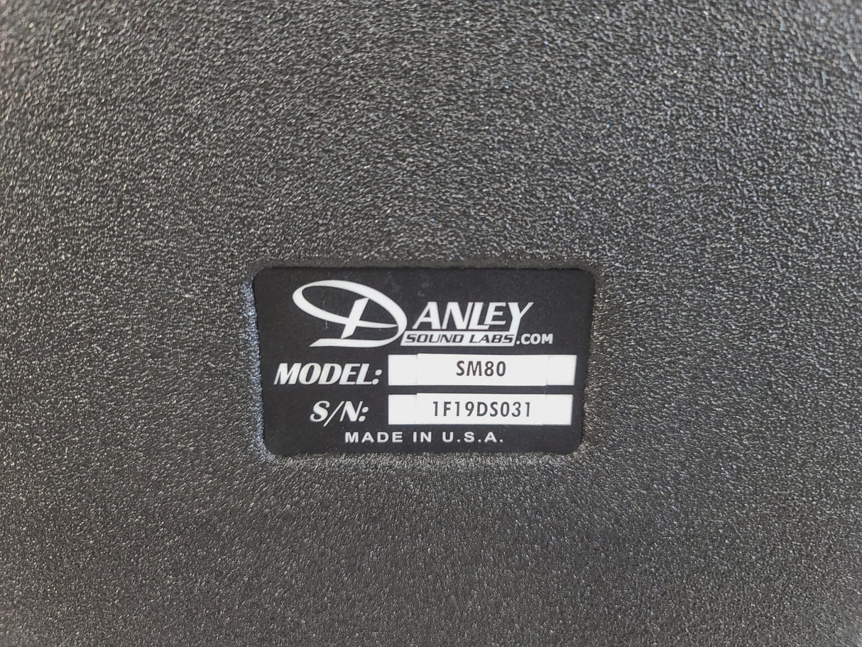 Danley Sound Labs SM80 High-Output Coaxial Passive Loudspeaker