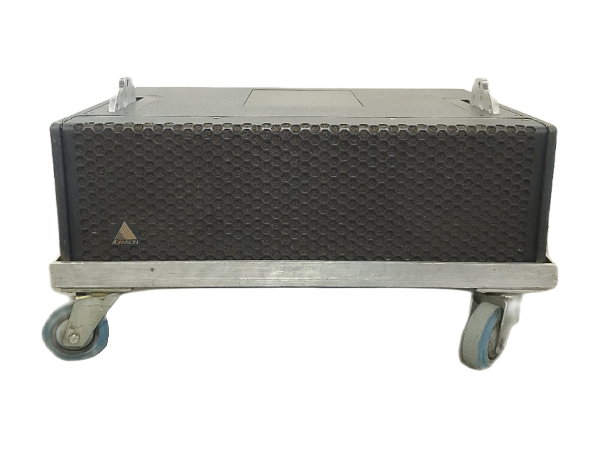 Adamson SpekTrix 3-way Passive Loudspeaker w/ Dolly & Cover