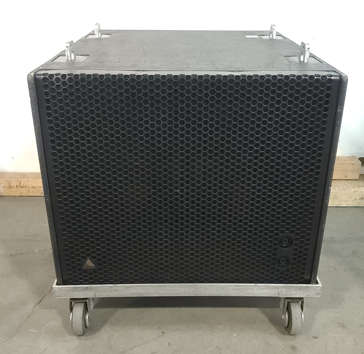 Adamson SpekTrix Dual 18" Compact Passive Sub-Bass w/ Wheeled Dolly