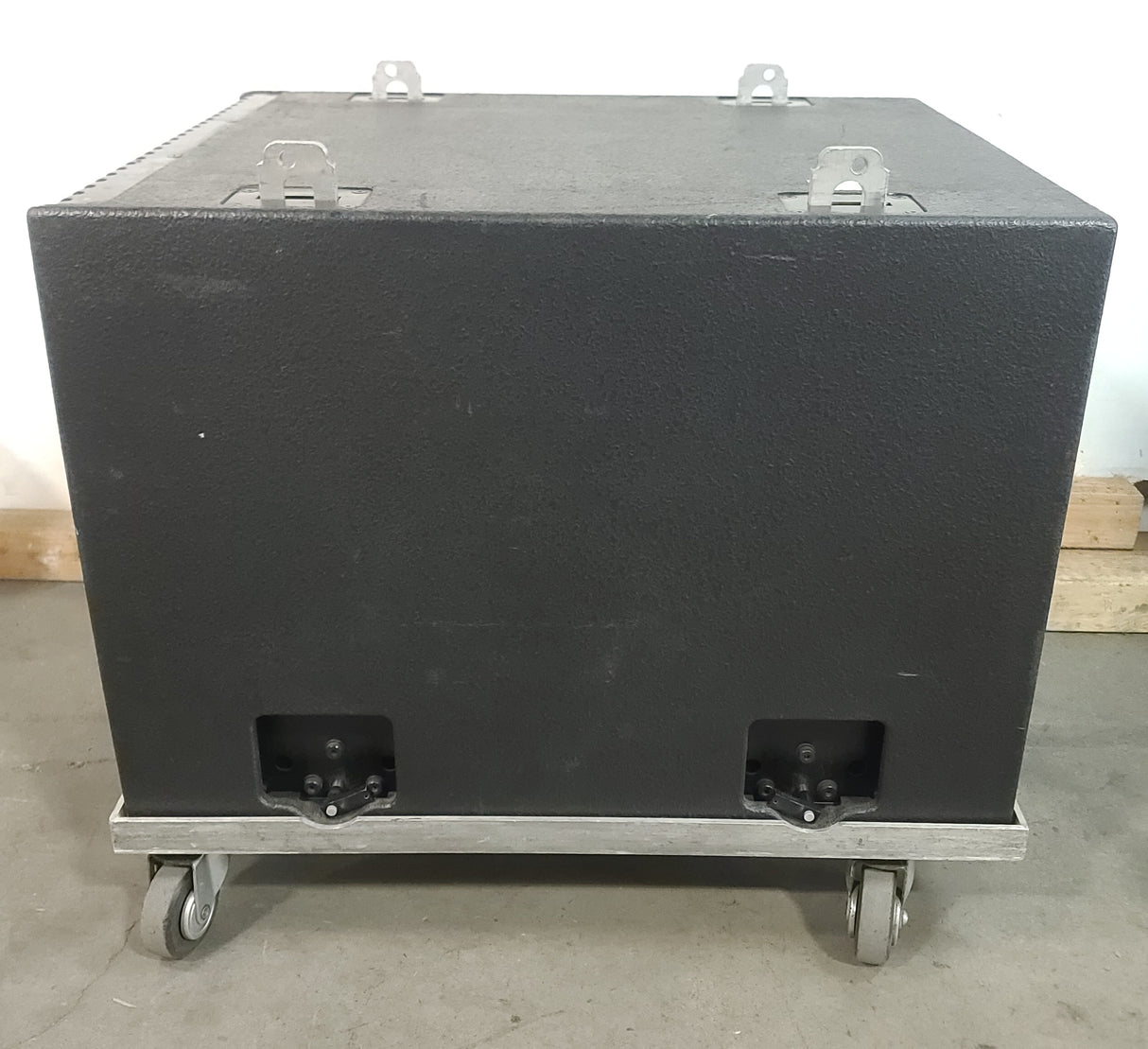Adamson SpekTrix Dual 18" Compact Passive Sub-Bass w/ Wheeled Dolly