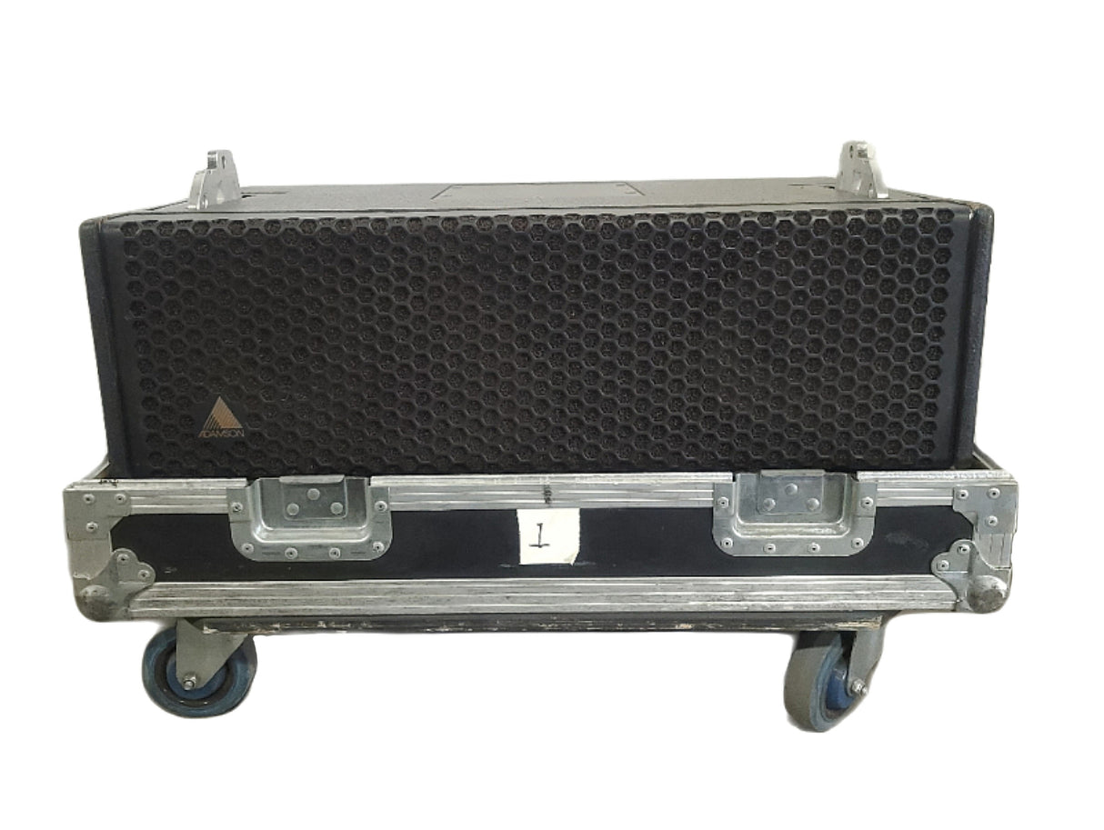 Adamson SpekTrix 3-way Passive Loudspeaker in Wheeled Road Case