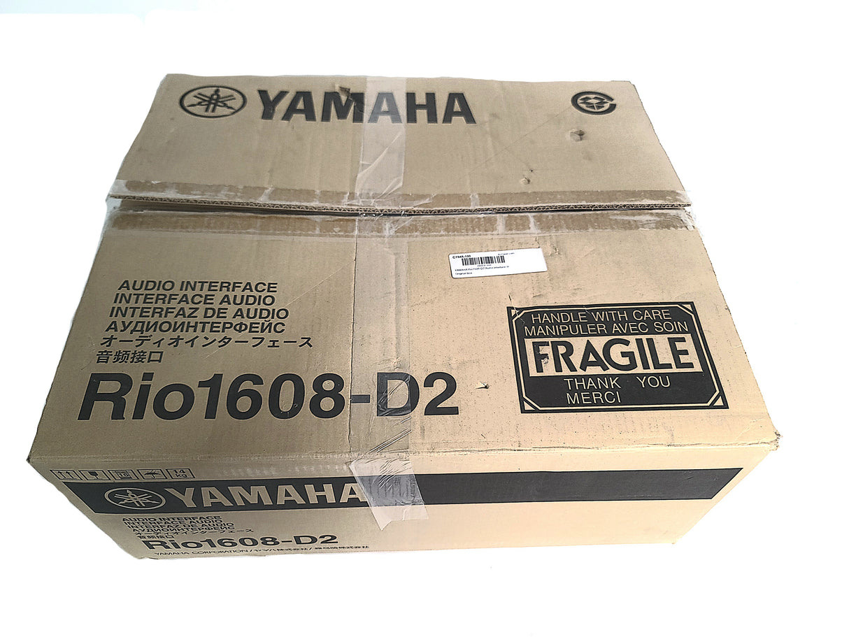 YAMAHA Rio1608-D2 Audio Interface In Original Box