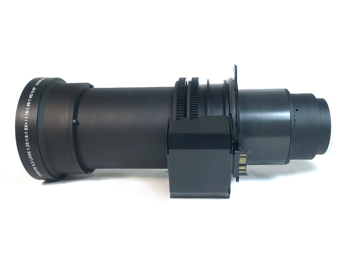 Christie 118-100111-XX ILS Lens 1.25-1.6:1 SX+/ 1.16-1.49:1 HD 0.95" 3-Chip DLP Projector Lens