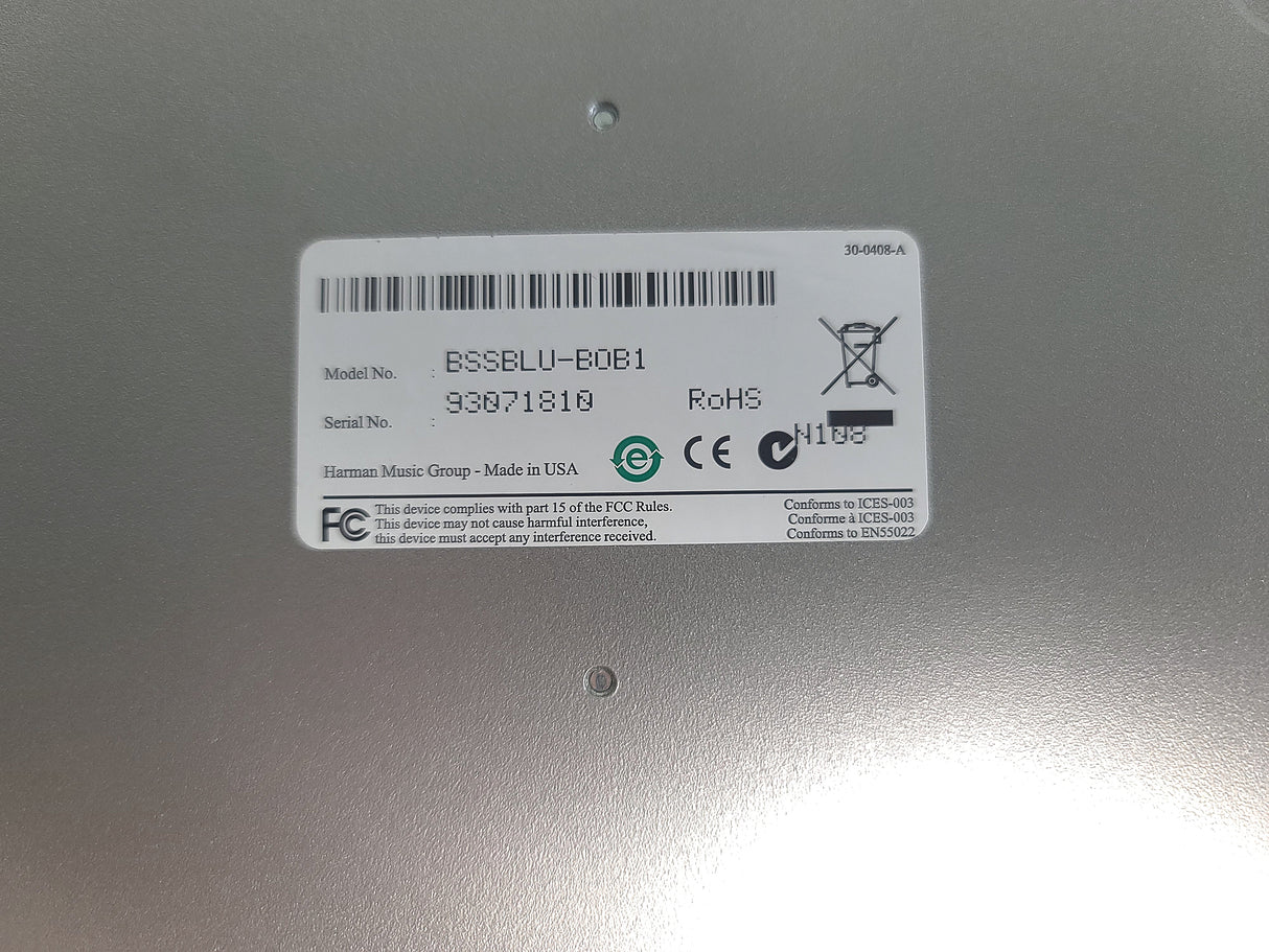 BSS Audio BLU-BOB1 (Break-Out Box) Output Expander with BLUlink