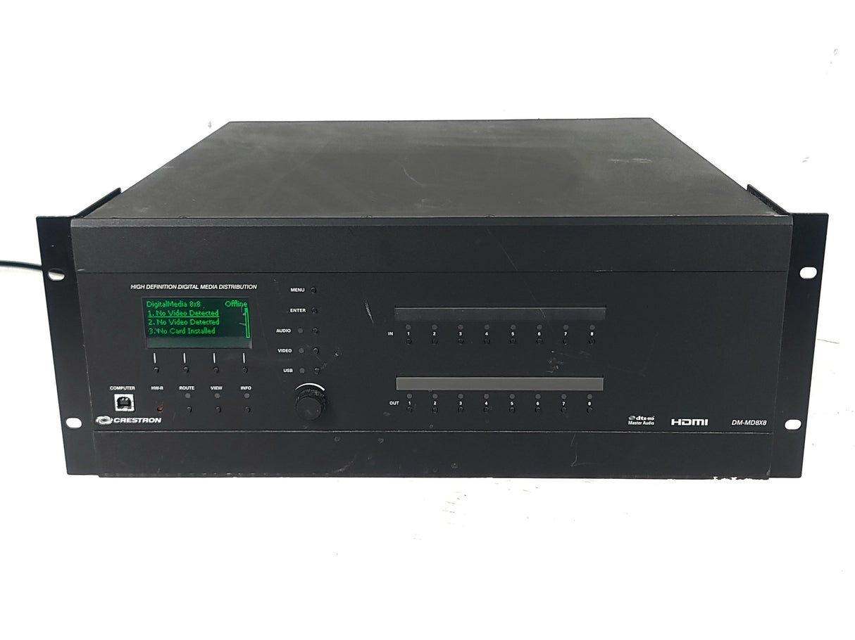 Crestron DM-MD8X8 8x8 DigitalMedia Switcher