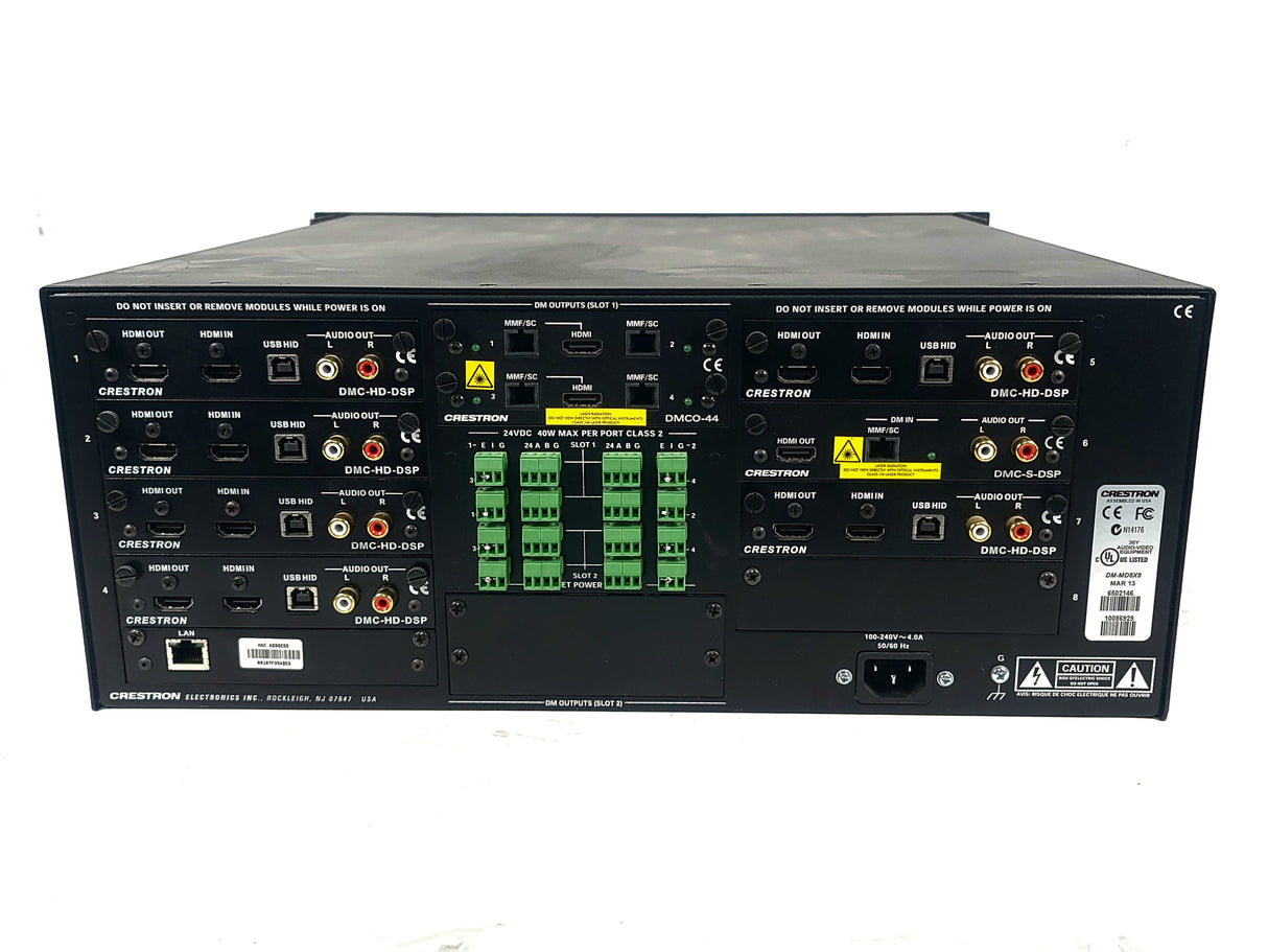 Crestron DM-MD8X8 8x8 DigitalMedia Switcher