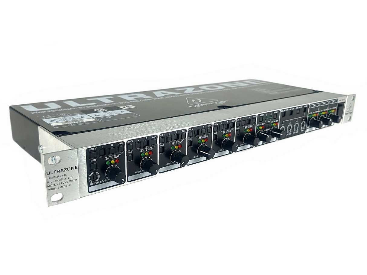 Behringer ZMX8210 UltraZone 8-Channel 3-Bus Mic/Line Zone Mixer