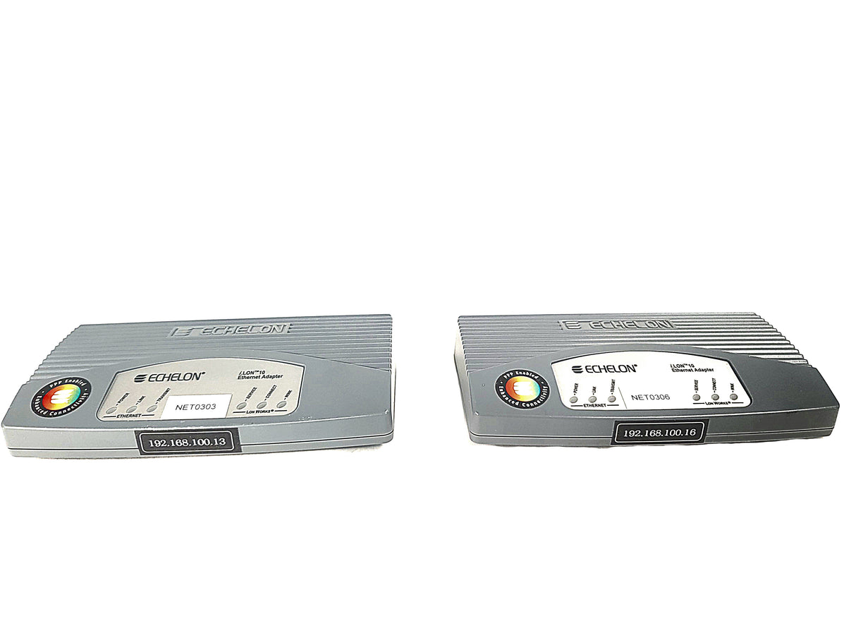 (2) ECHELON i.LON 10 Ethernet Adapters