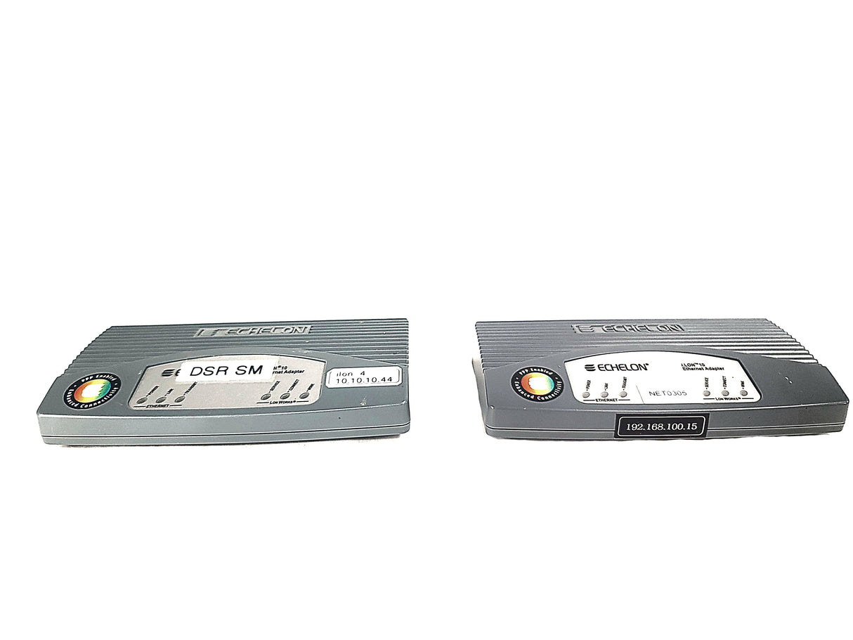 (2) ECHELON i.LON 10 Ethernet Adapters