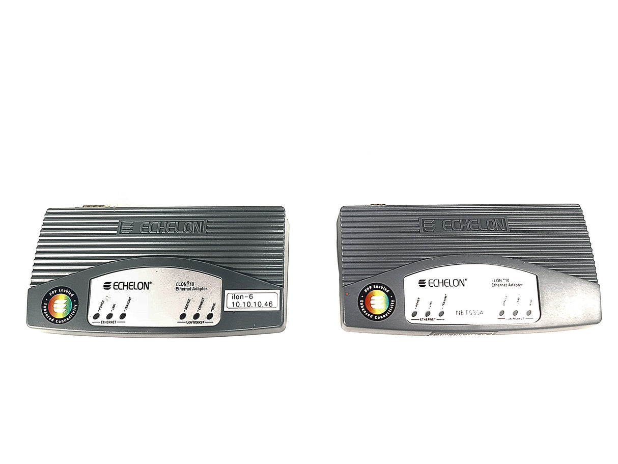 (2) ECHELON i.LON 10 Ethernet Adapters